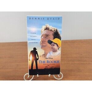 The Rookie by Walt Disney Pictures VHS Based on a True Story Dennis Quaid